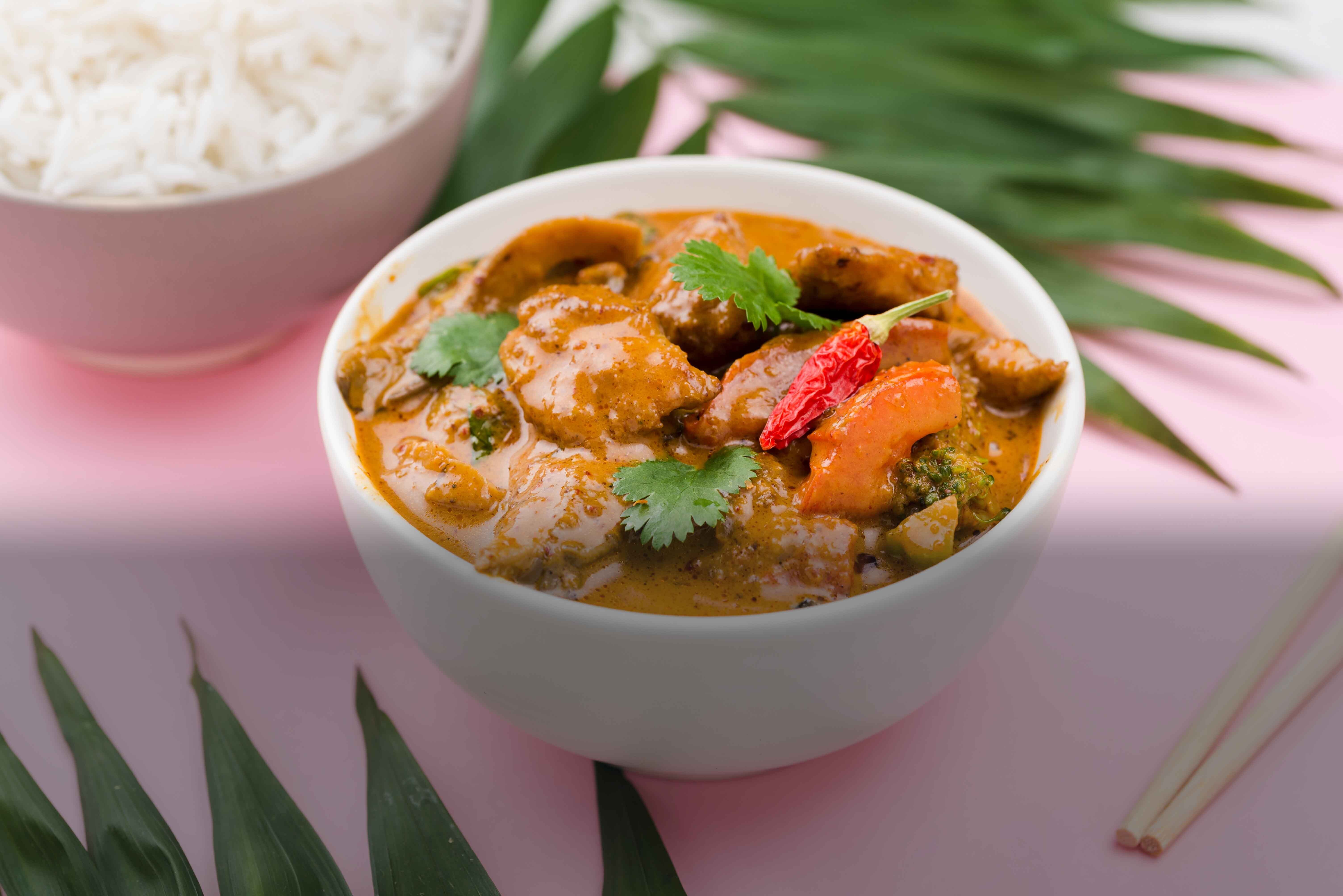 Healthy homemade stew dish white bowl 1