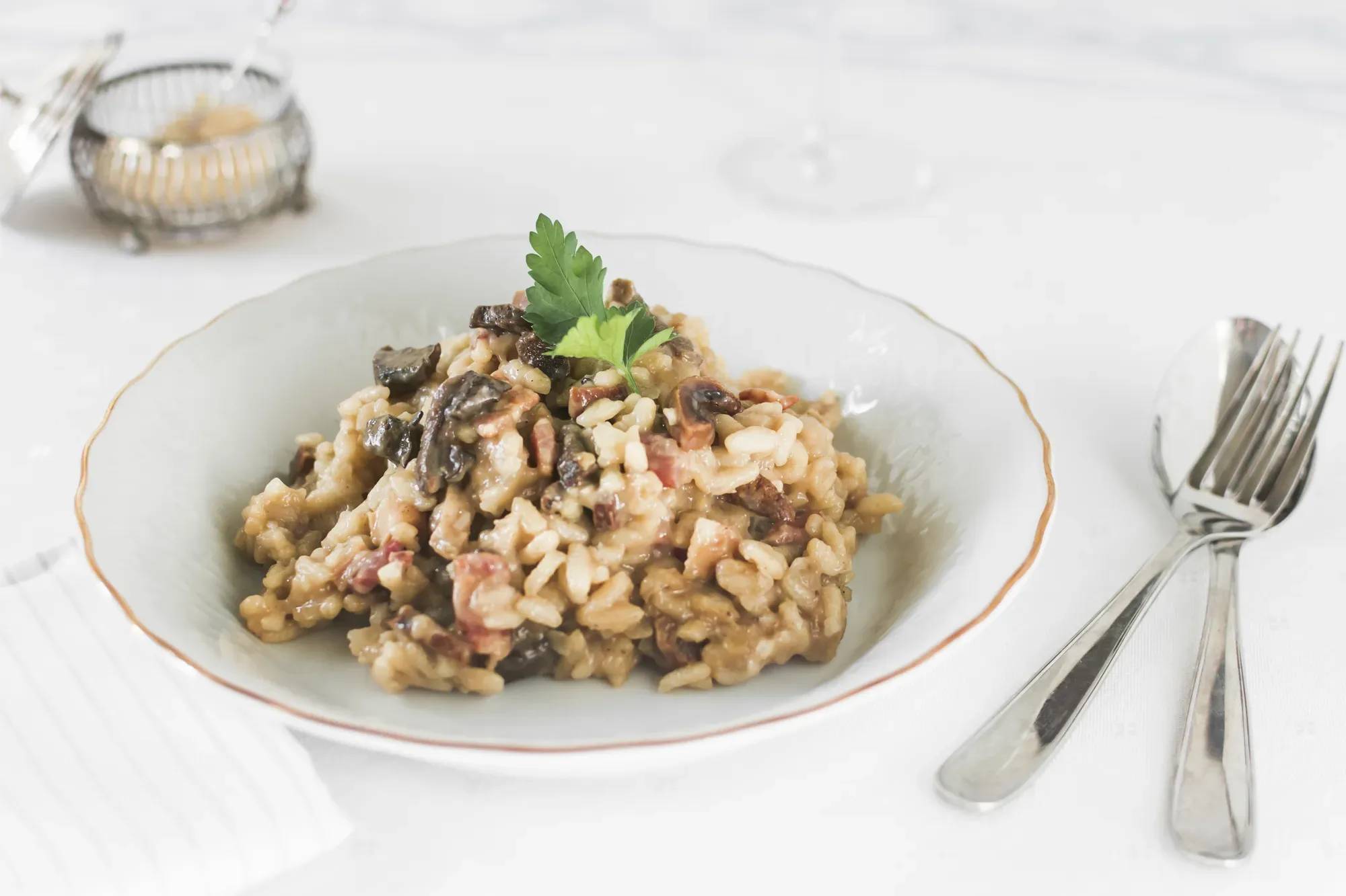 Cremiges Steinpilzrisotto – Ein Hauch von Herbst auf Ihrem Teller